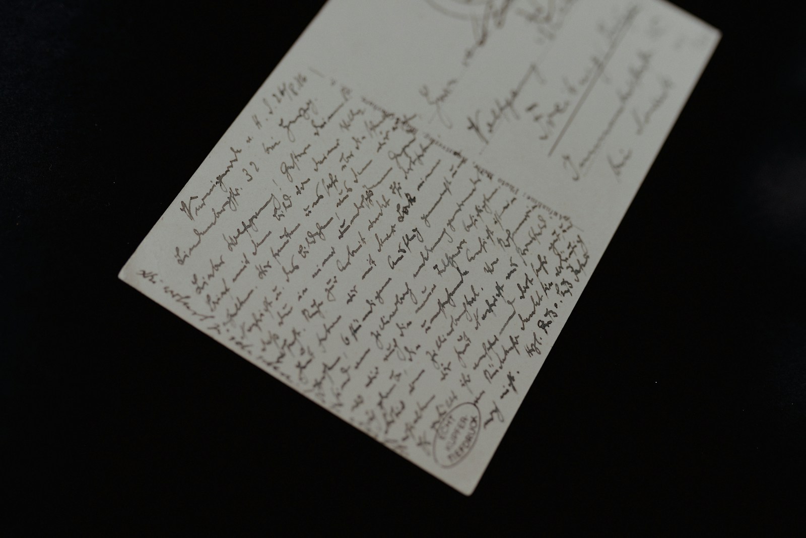 a close up of a piece of paper with writing on it