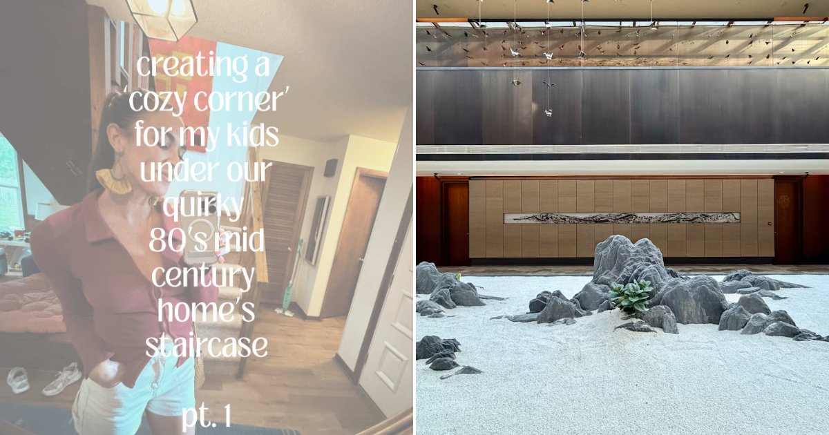 Indoor rock garden