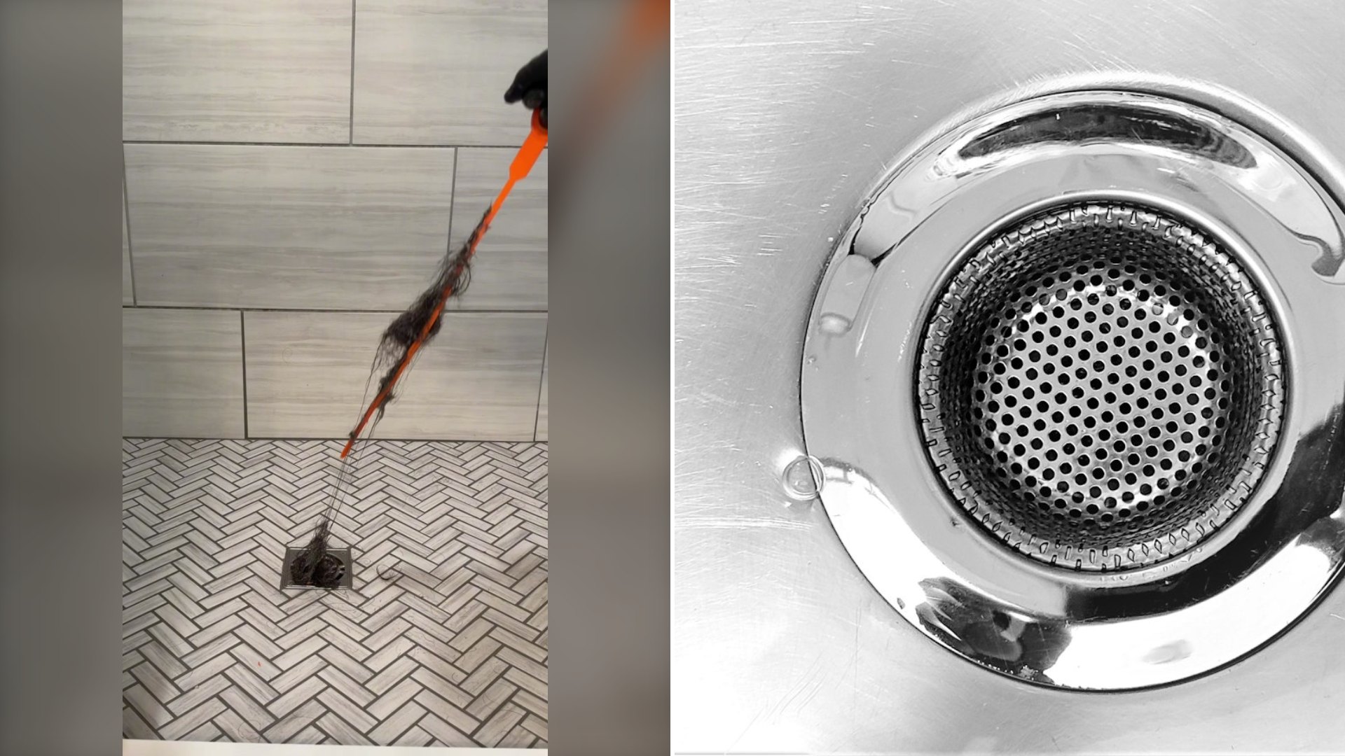 First Time Homebuyer Unclogs the Drain in His New House and Was Not Ready for How Much Hair Came Out