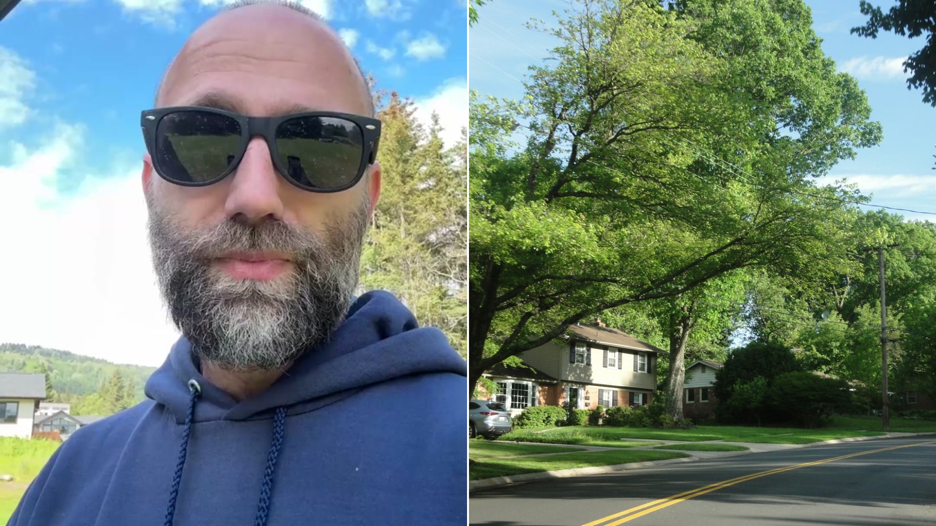 HOA filing story: creator cover beside a neighborhood photo