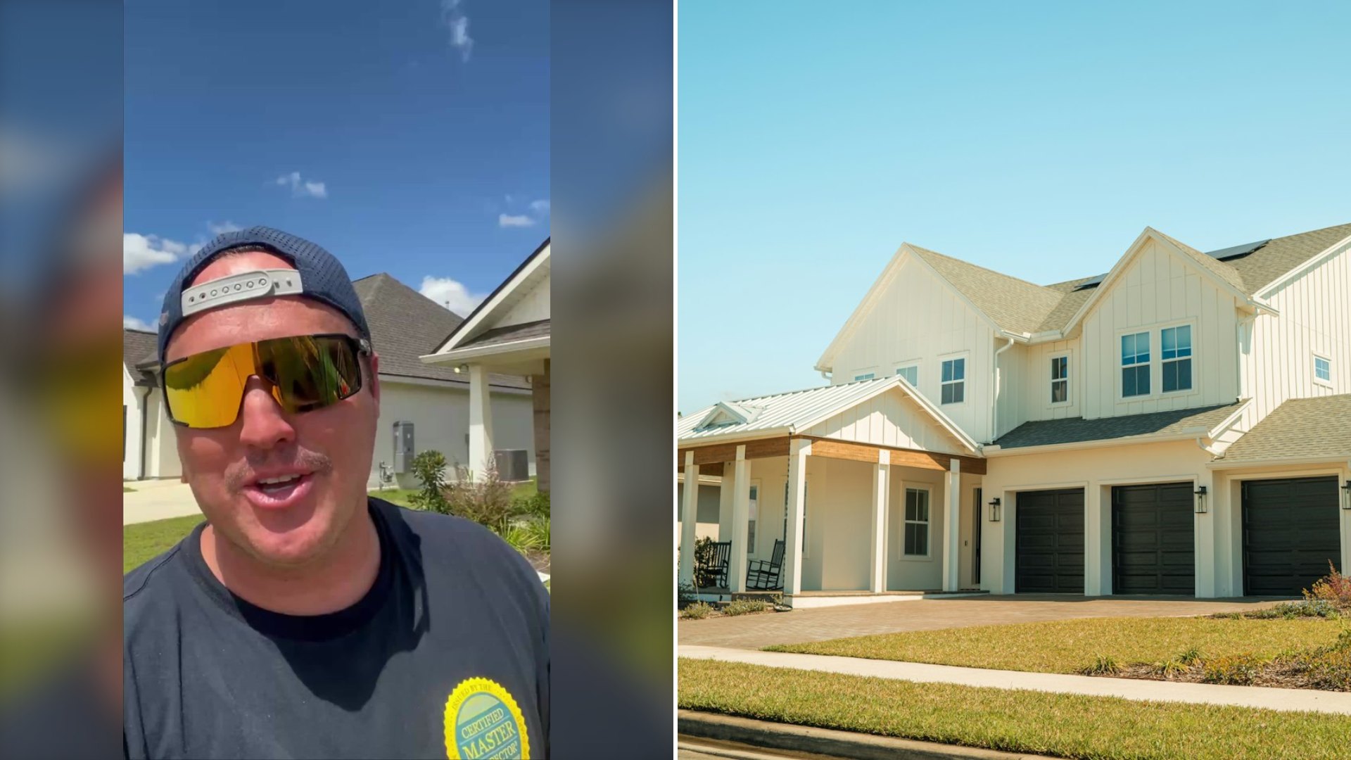 Home Inspector Pulls Up to a Brand New Build and the Client Arrives Behind Him Saying His Wife Picked Him Because He Is Thorough