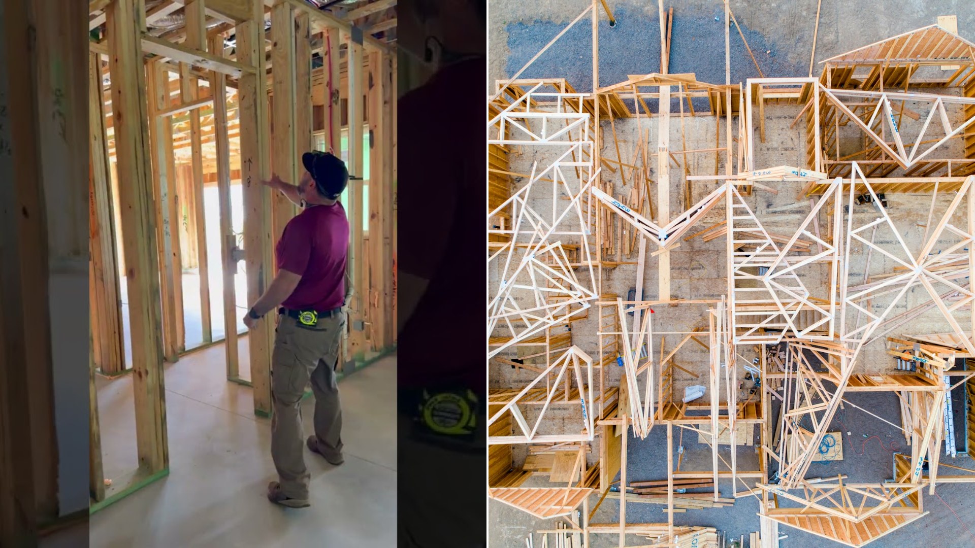 New home inspection story: creator cover beside a house photo
