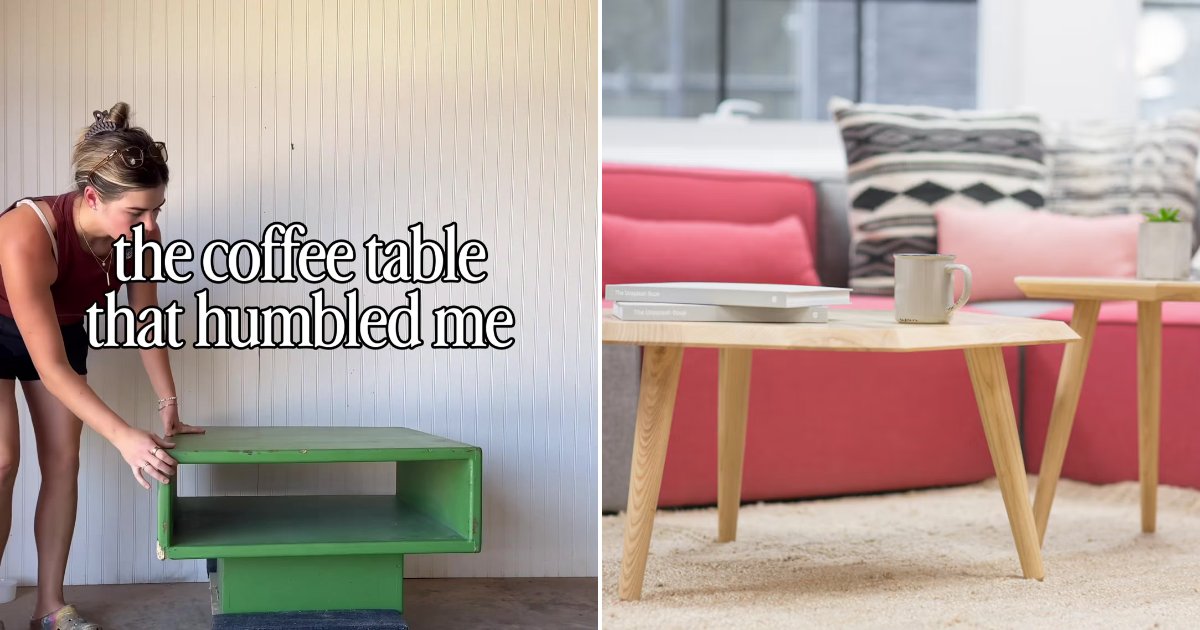 Retro coffee table