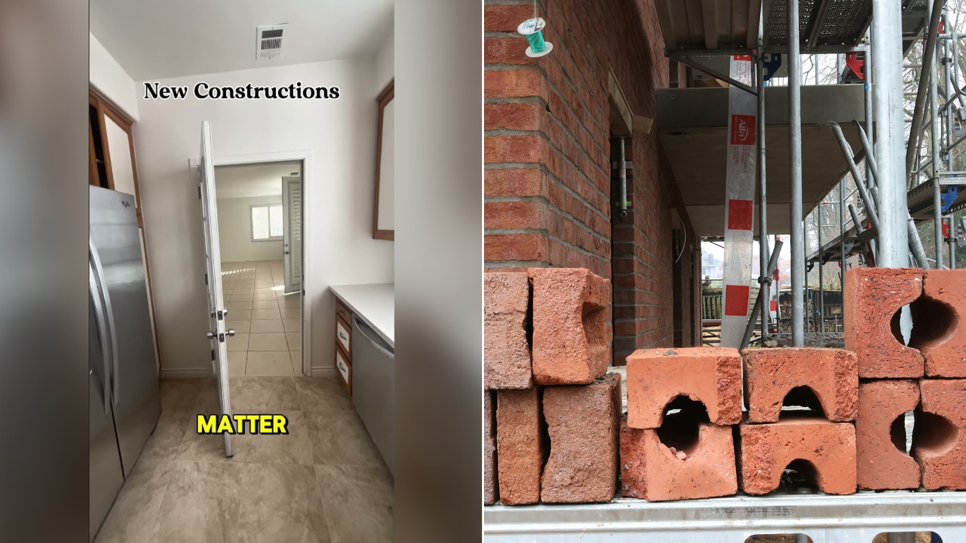 Inspector Walks Through a New Build and Pulls Loose Bricks Right Off the Sill Then Asks What You Think of a Ki
