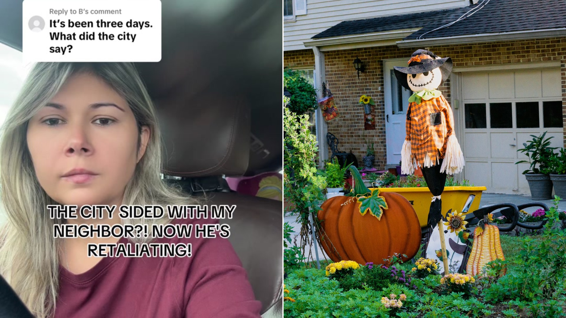 Mom Says the City Told Her a Neighbor Has Every Right to Decorate His Yard for Halloween After Her Daughter Be