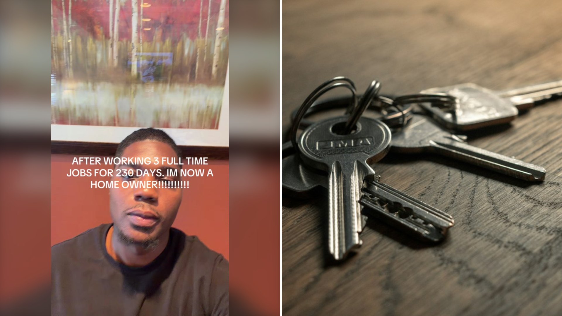 Young Dad Finally Gets the Keys to His First Home After 230 Days and Plans to Surprise His Daughter With Her Room Tomorrow